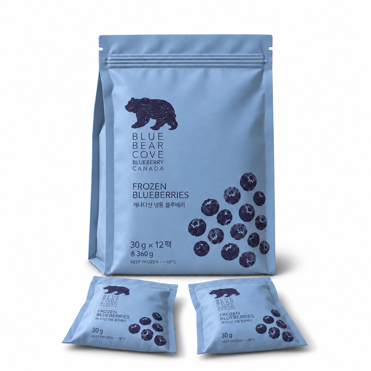 Frozen Blueberries — 12 Packs product photograph