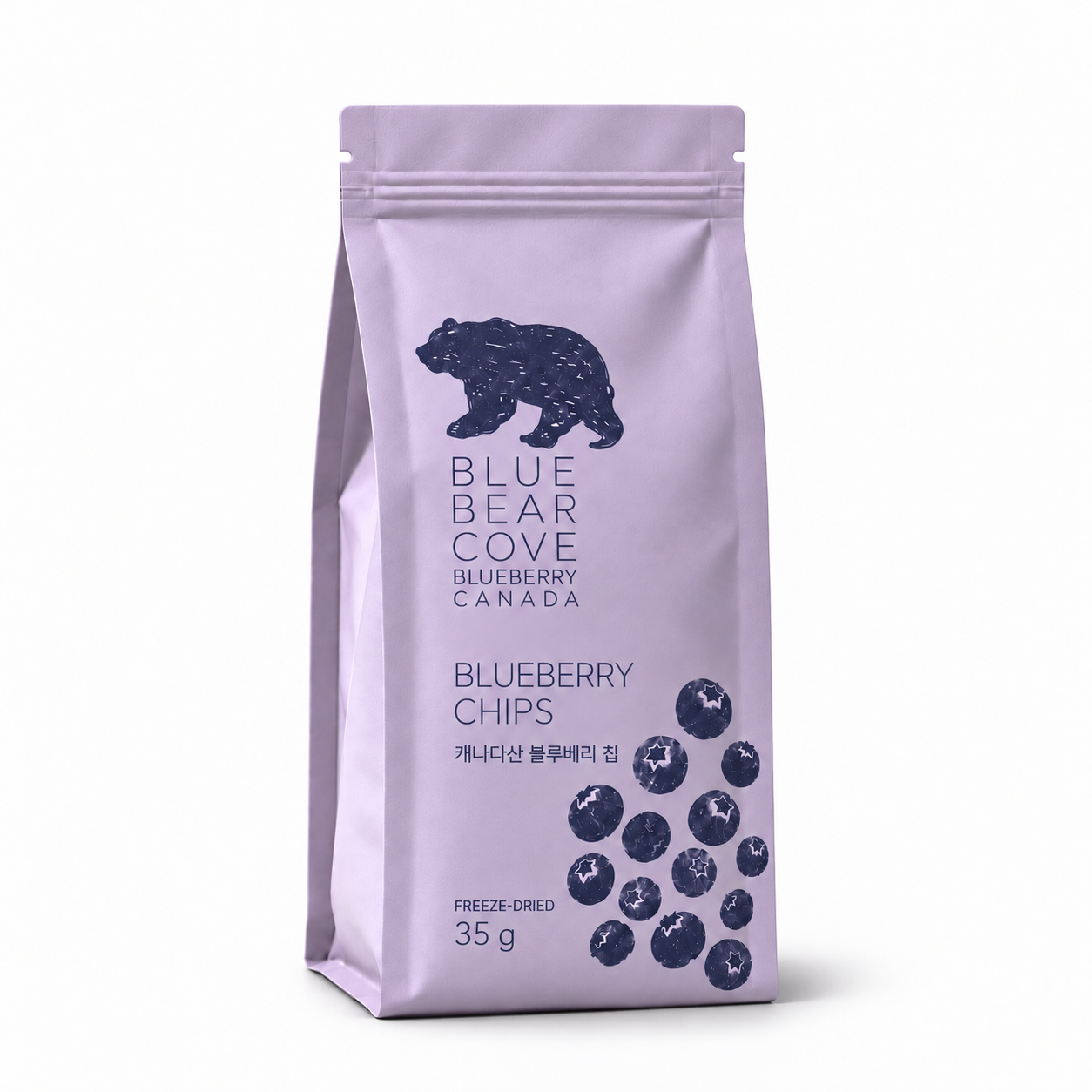 Blueberry Chips 35 g product photograph