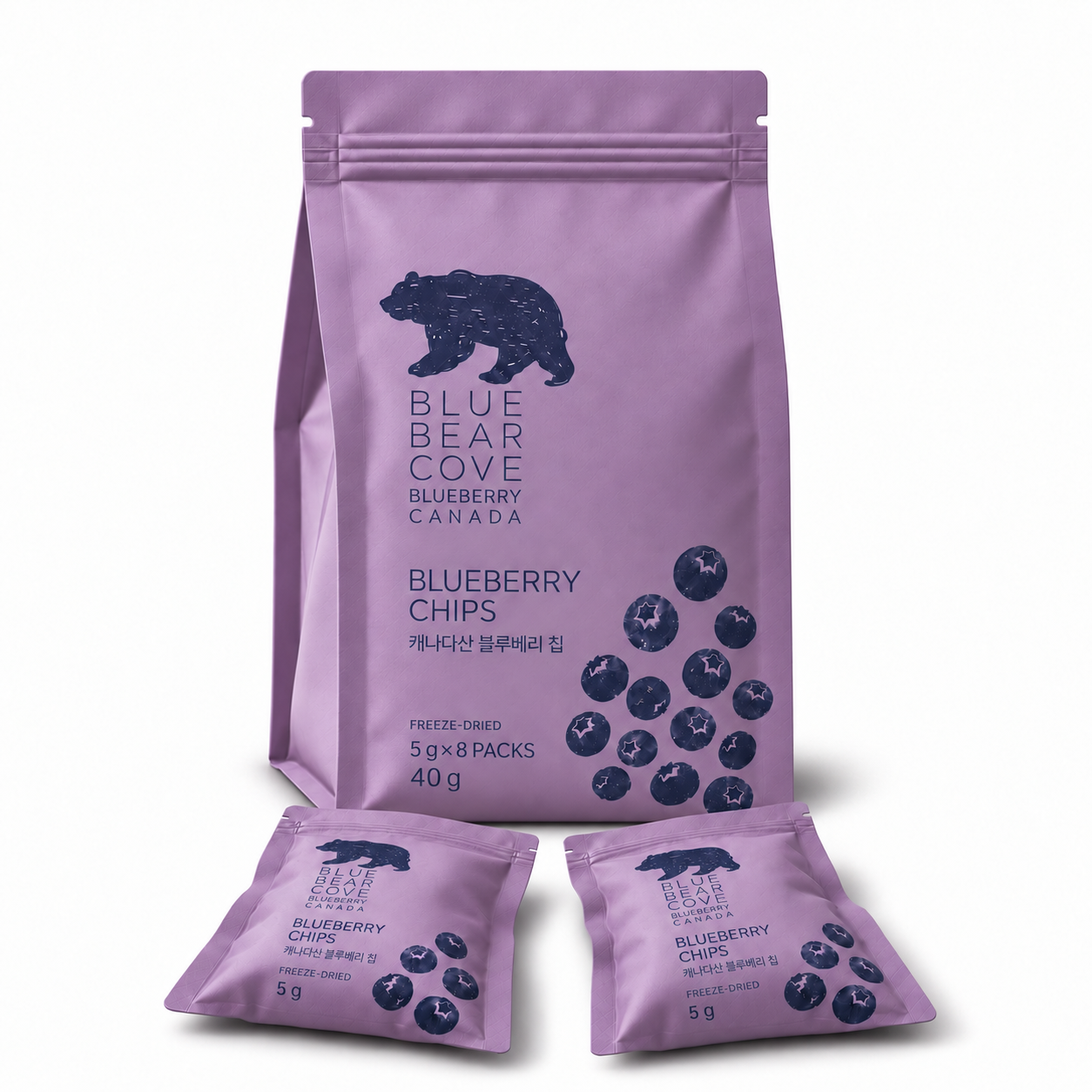 Blueberry Chips — 8 Packs product photograph